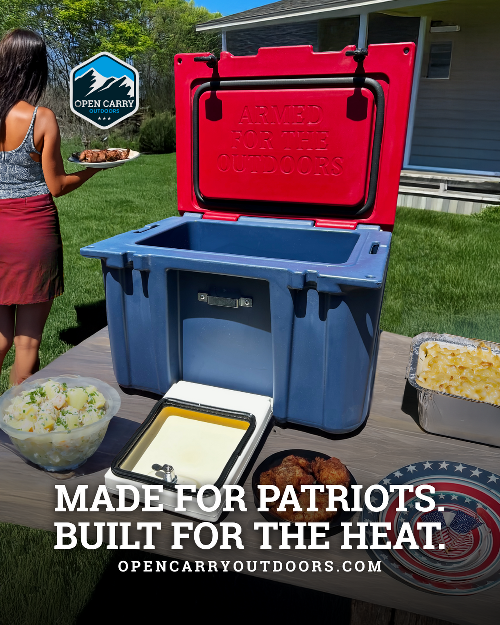 45 Quart Cooler - FREEDOM EDITION
