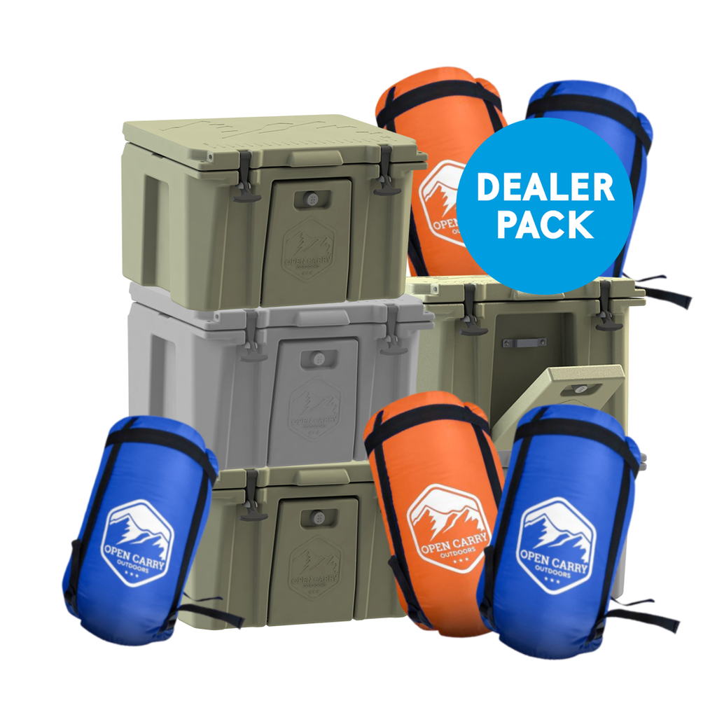 Pre-Sale DEALER PACK - 5 coolers + 5 sleeping bags (delivery December 15)