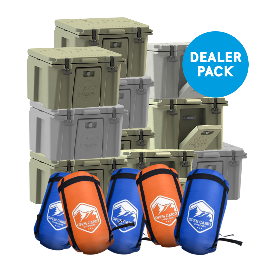 Pre-Sale DEALER PACK - 10 coolers + 5 sleeping bags (delivery December 15)